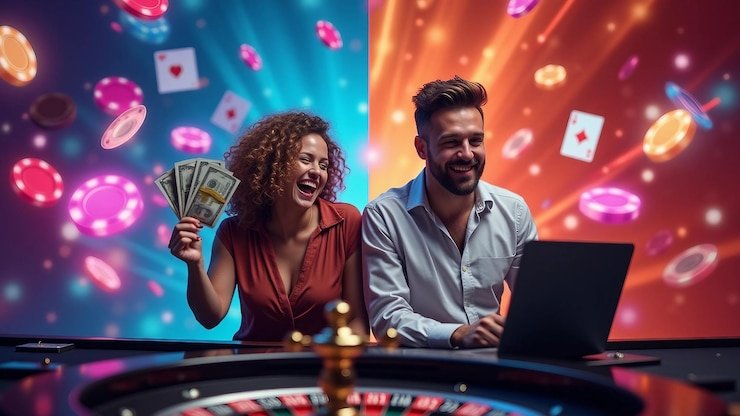 Pengguna menikmati layanan sportsbook dan casino terbaik melalui perangkat mobile